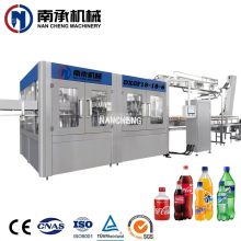  4000 瓶/小时全自动饮料/碳酸饮料/CSD清洗灌装旋盖三合一机（型号：DXGF18-18-6)
